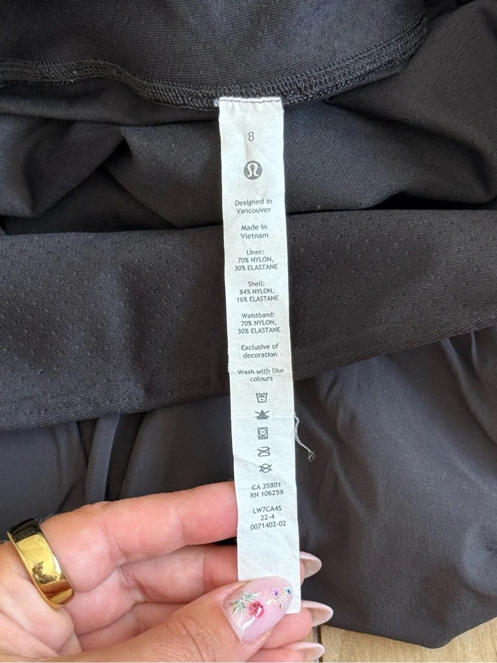 Lululemon SenseKnit Composite High-Rise Running Short